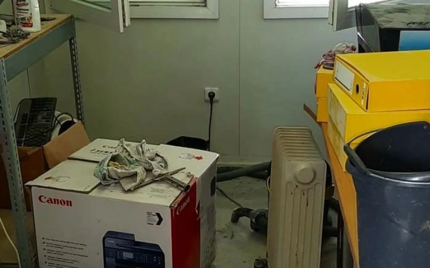 Prije i poslije čišćenja uredskog prostora